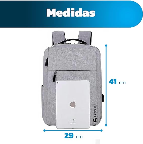 Bluelander Mochila para Laptop Antirrobo Impermeable