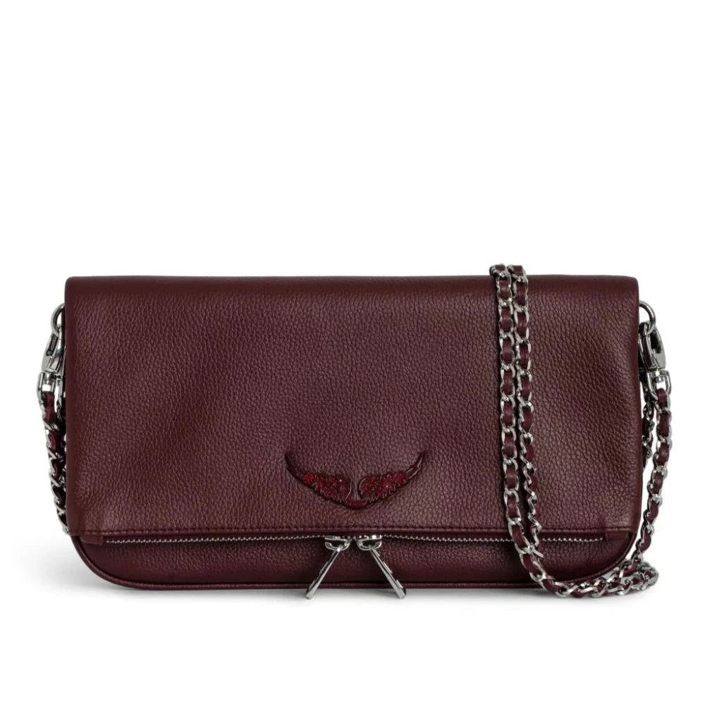 Zadig&Voltaire - Rock leather clutch bag