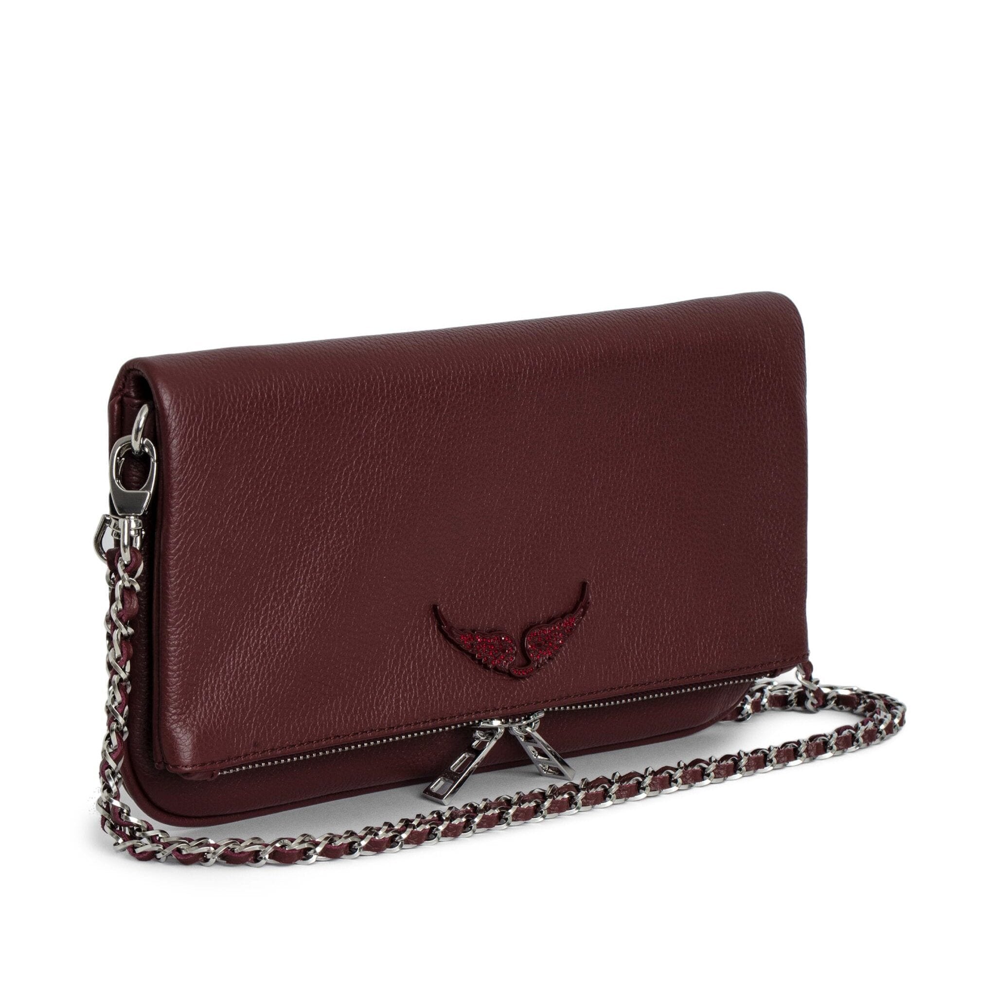 Zadig&Voltaire - Rock leather clutch bag